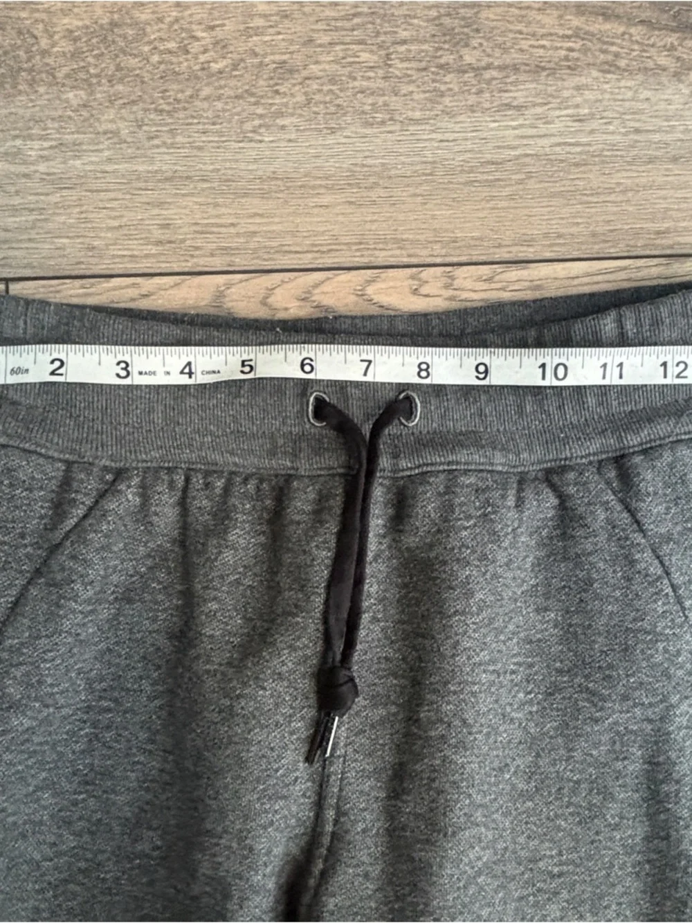 Women’s Lululemon Jogger Sweatpants Drawstring Pockets Gray Sz 8